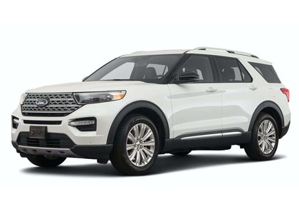 Ворсовые коврики на Ford Explorer VI 2019 - 2025 в Саратове
