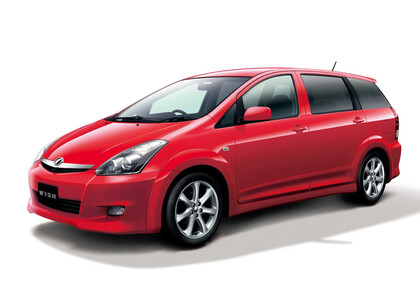 Ворсовые коврики на Toyota Wish I 2003 - 2009 в Саратове