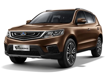 Ворсовые коврики на Geely Emgrand X7 второй рестайлинг 2019 - 2022 в Саратове
