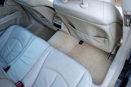 Ворсовые коврики на Mercedes E (W211) 2002 - 2009 в Саратове