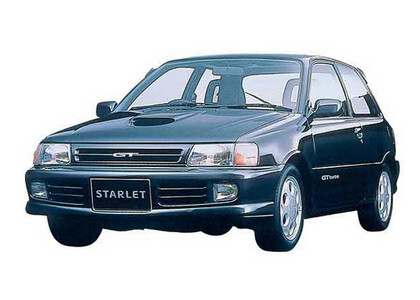Ворсовые коврики на Toyota Starlet (P80) 1989 - 1995 в Саратове