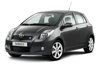 Ворсовые коврики на Toyota Yaris II 2005 - 2011 в Саратове