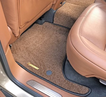 Ворсовые коврики на Porsche Cayenne II 2010 - 2018 в Саратове