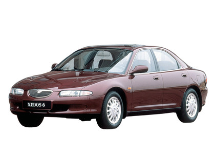 Ворсовые коврики на Mazda Xedos 6 1992 - 2000 в Саратове