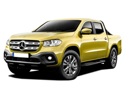 Ворсовые коврики на Mercedes X-Class 2017 - 2020 в Саратове