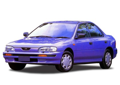 Ворсовые коврики на Subaru Impreza I 1992 - 2000 в Саратове