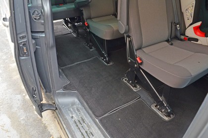 Ворсовые коврики на Volkswagen Caravelle (T5) 2003 - 2015 в Саратове