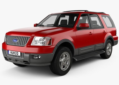 Ворсовые коврики на Ford Expedition II 2002 - 2006 в Саратове