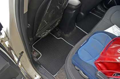 Ворсовые коврики на KIA Soul II 2014 - 2019 в Саратове
