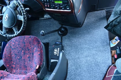 Ворсовые коврики на Hyundai Universe Space Luxury  в Саратове