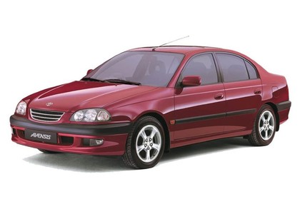 Ворсовые коврики на Toyota Avensis I 1997 - 2002 в Саратове