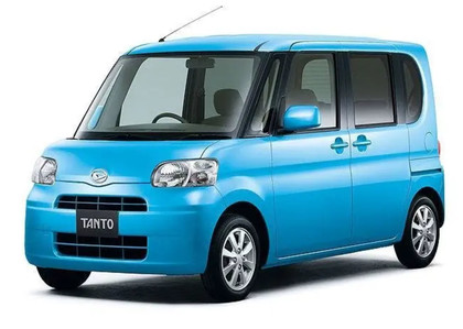Ворсовые коврики на Daihatsu Tanto II 2007 - 2013 в Саратове