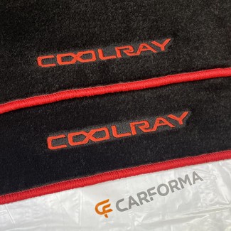Ворсовые коврики на Geely Coolray 2018 - 2025 в Саратове