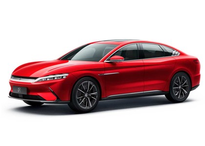 Ворсовые коврики на BYD Han EV 2020 - 2025 в Саратове