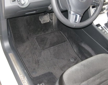 Ворсовые коврики на Volkswagen Passat B6 2005 - 2011 в Саратове