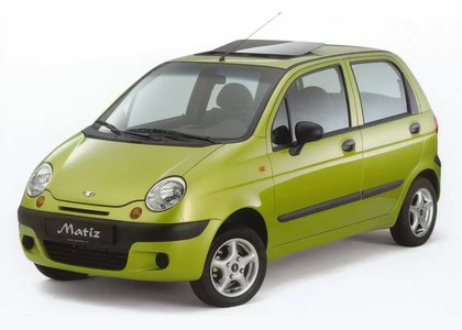Ворсовые коврики на Chevrolet Spark I 1998 - 2018 в Саратове