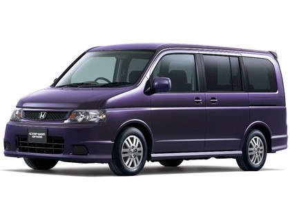 Ворсовые коврики на Honda StepWGN II 2001 - 2005 в Саратове