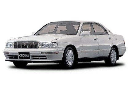 Ворсовые коврики на Toyota Crown (S140) 1991 - 1995 в Саратове