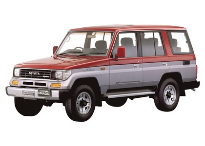 Ворсовые коврики на Toyota Land Cruiser Prado 70 1984 - 2025 в Саратове