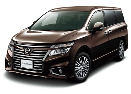 Ворсовые коврики на Nissan Elgrand (E52) 2010 - 2025 в Саратове
