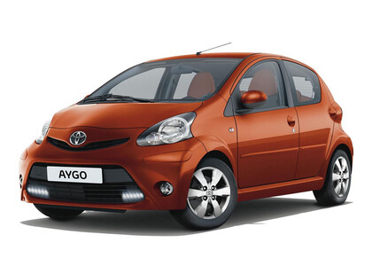 Ворсовые коврики на Toyota Aygo 2005 - 2014 в Саратове