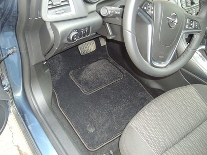 Ворсовые коврики на Opel Astra J 2009 - 2015 в Саратове