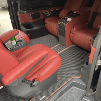 Ворсовые коврики на Mercedes V-класс (W447) 2014 - 2025 в Саратове