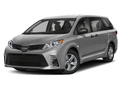 Ворсовые коврики на Toyota Sienna III 2010 - 2020 в Саратове