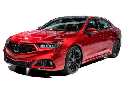 Ворсовые коврики на Acura TLX II 2020 - 2025 в Саратове