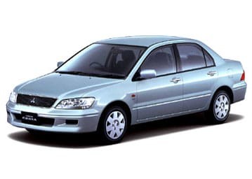 Ворсовые коврики на Mitsubishi Lancer Cedia 2000 - 2004 в Саратове