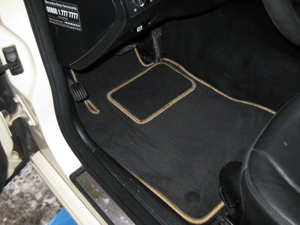 Ворсовые коврики на Mercedes E (W211) 2002 - 2009 в Саратове