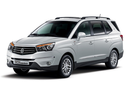 Ворсовые коврики на SsangYong Korando Turismo 2013 - 2025 в Саратове