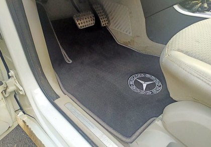 Ворсовые коврики на Mercedes B (W245) 2005 - 2012 в Саратове