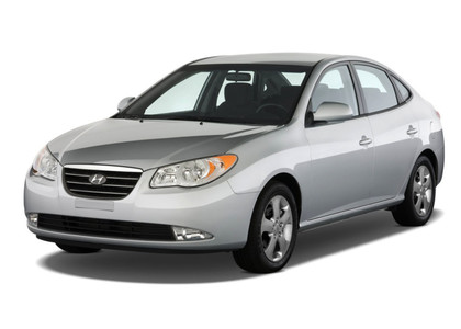 Ворсовые коврики на Hyundai Avante 4 (HD) 2006 - 2011 в Саратове