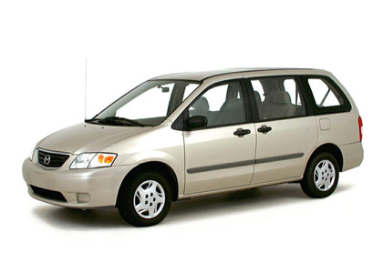 Ворсовые коврики на Mazda MPV II 1999 - 2006 в Саратове