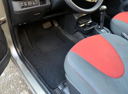 Ворсовые коврики на Nissan Micra (K12) 2003 - 2010 в Саратове