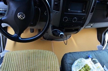 Ворсовые коврики на Volkswagen Crafter I 2006 - 2017 в Саратове