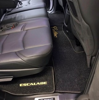 Ворсовые коврики на Cadillac Escalade IV 2015 - 2021 в Саратове