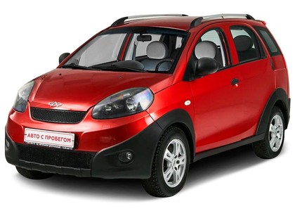 Ворсовые коврики на Chery IndiS 2011 - 2016 в Саратове