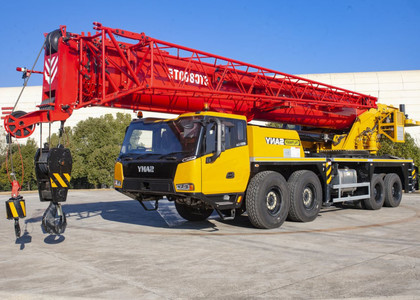 Ворсовые коврики на Спецтехника Автокран STC800T5  в Саратове