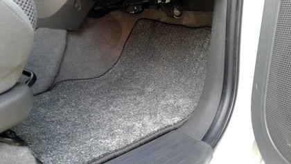 Ворсовые коврики на Toyota Hilux VII 2008 - 2015 в Саратове
