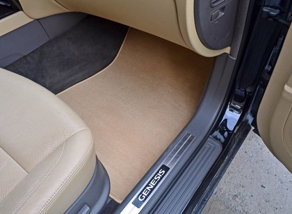 Ворсовые коврики на Hyundai Genesis I 2008 - 2014 в Саратове