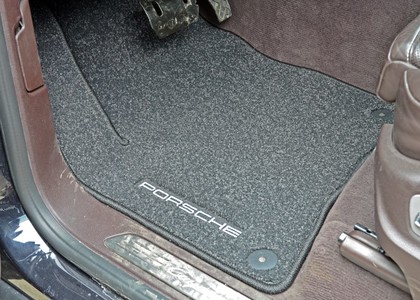 Ворсовые коврики на Porsche Cayenne II 2010 - 2018 в Саратове
