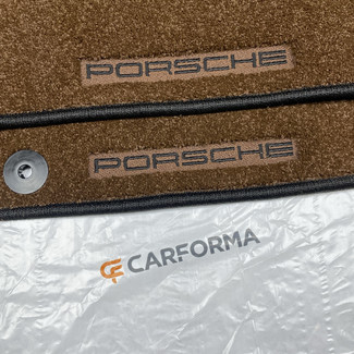 Ворсовые коврики на Porsche Cayenne III 2017 - 2025 в Саратове