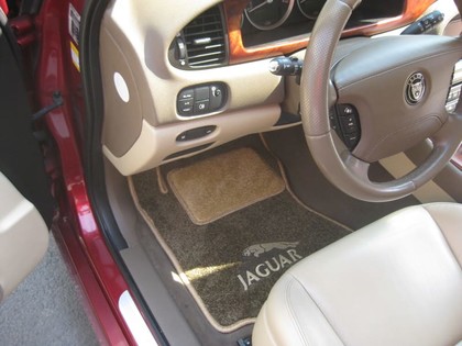Ворсовые коврики на Jaguar S-Type 1998 - 2008 в Саратове