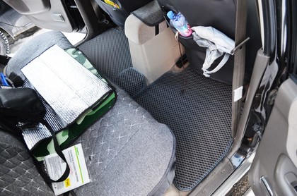 Ворсовые коврики на Mitsubishi Pajero Sport I 1998 - 2009 в Саратове