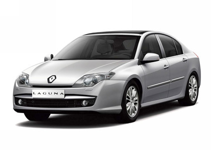 Ворсовые коврики на Renault Laguna III 2007 - 2015 в Саратове