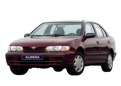 Ворсовые коврики на Nissan Almera I (N15) 1995 - 2000 в Саратове