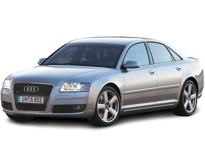 Ворсовые коврики на Audi A8 (D3) 2002 - 2010 в Саратове