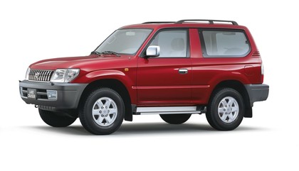 Ворсовые коврики на Toyota Land Cruiser Prado 90 1996 - 2002 в Саратове